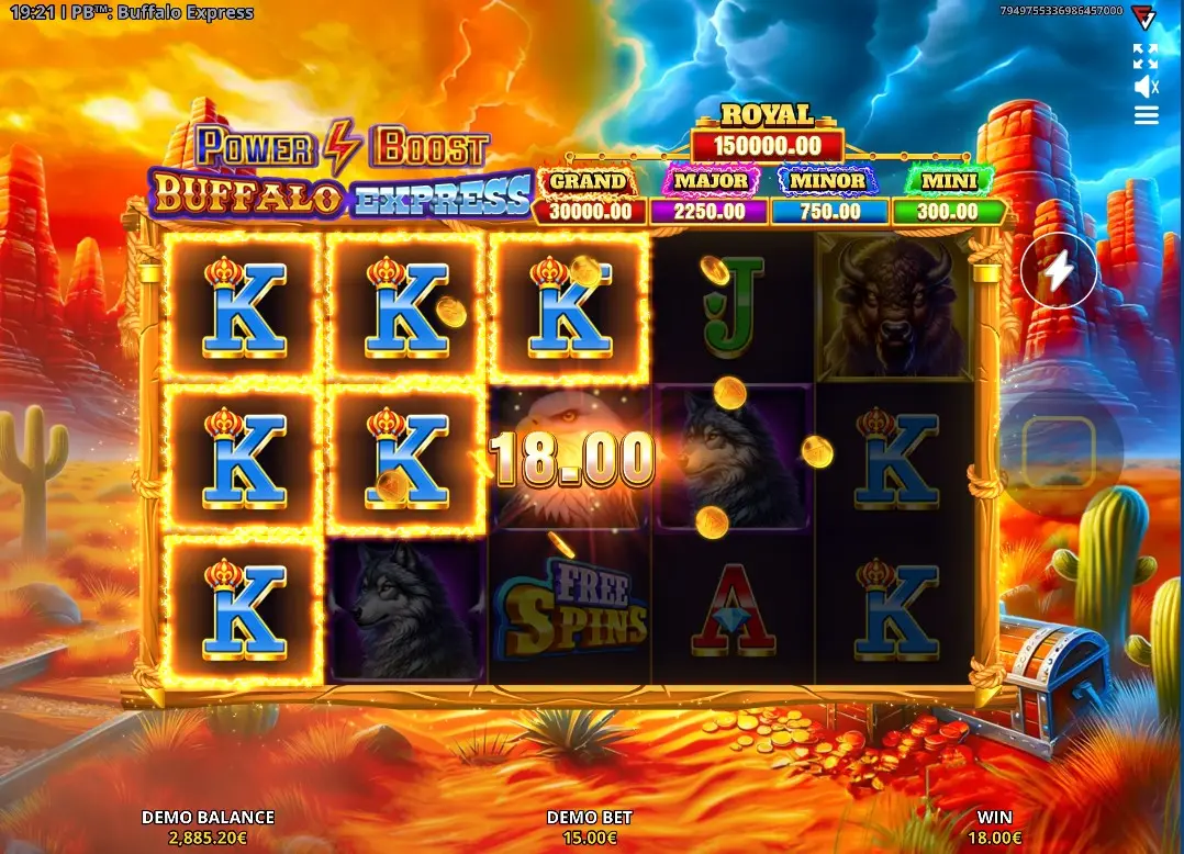 Power Boost Buffalo Express Demo